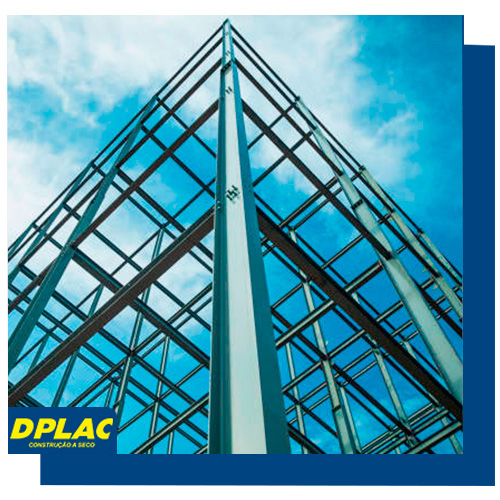 projeto de steel frame da Dplac construção a seco